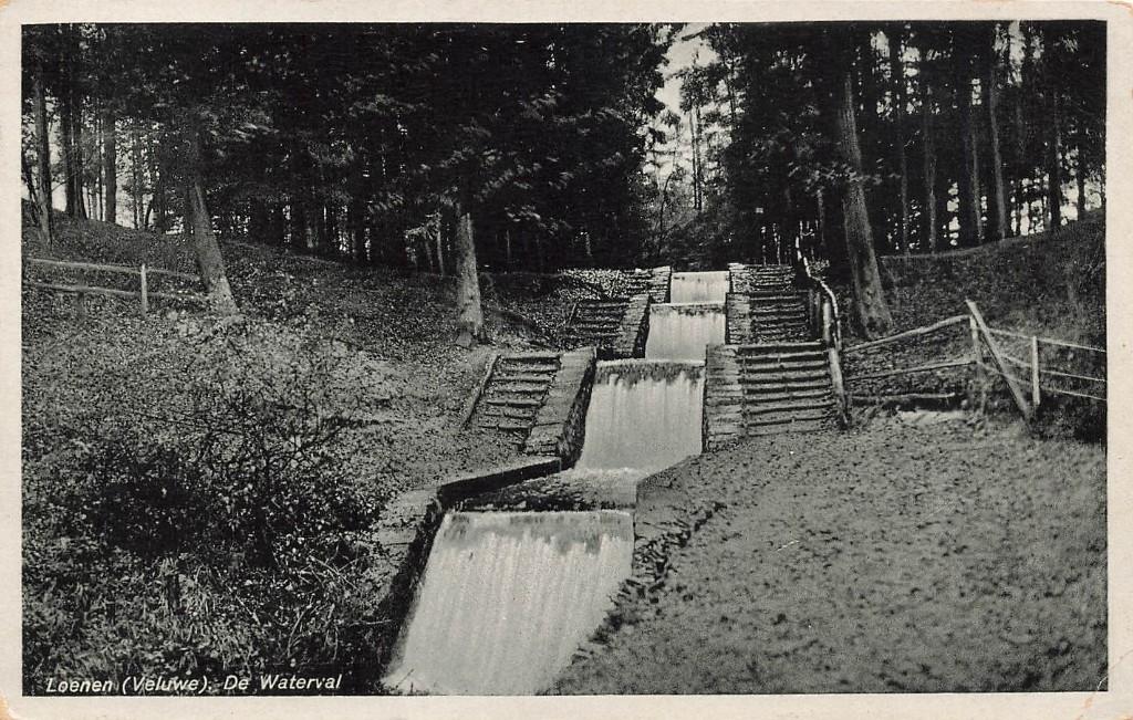 Loenen, De Waterval, Ophalen of Verzenden, 1920 tot 1940, Gelopen, Gelderland