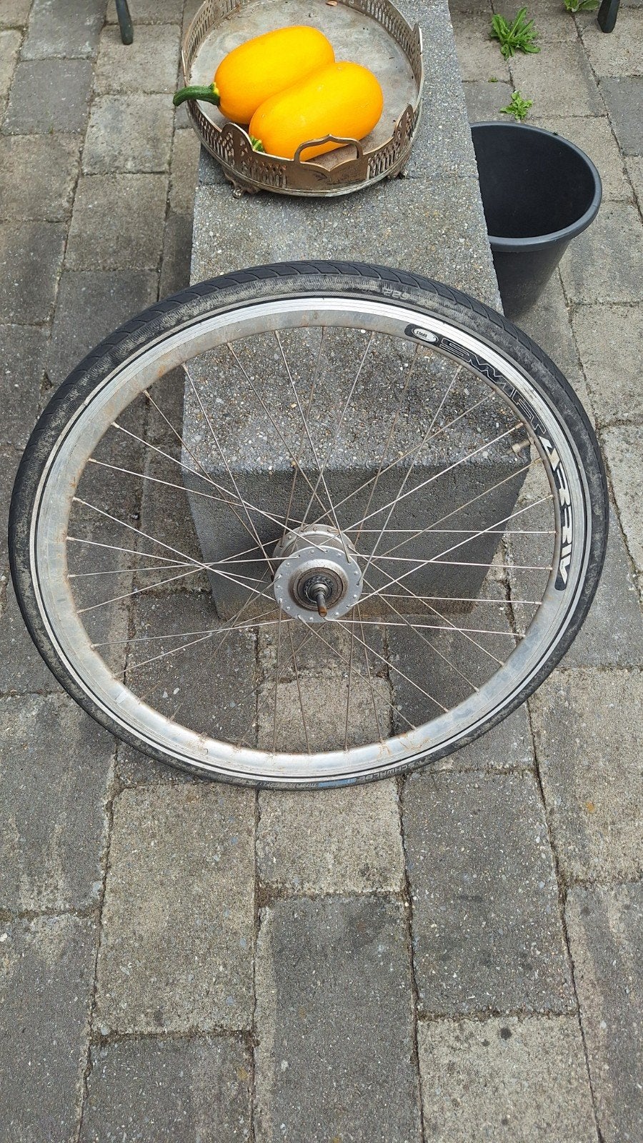 Nexus 8 Achterwiel 28 inch, Wiel, Gebruikt, Elektrische fiets, Ophalen of Verzenden