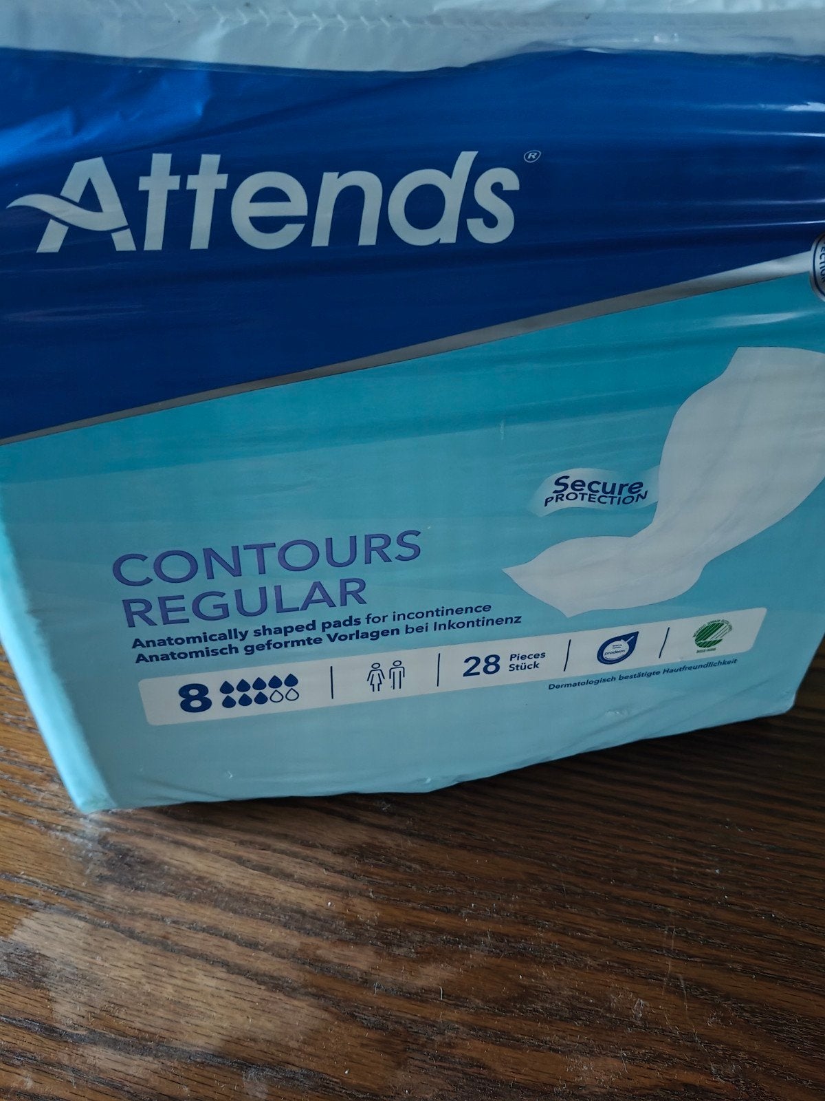3 pakken incontinentie materiaal, Ophalen