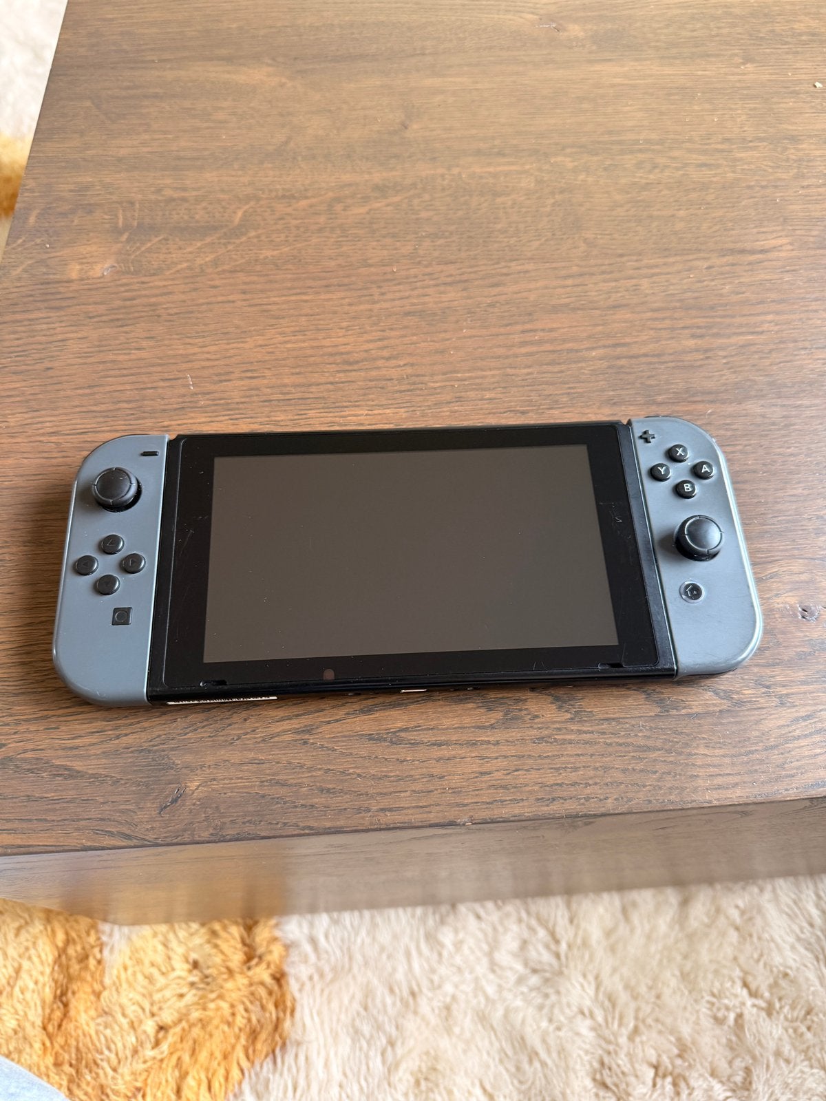Nintendo Switch zwart, Spelcomputers en Games, Spelcomputers | Nintendo Switch, Ophalen, Zo goed als nieuw, Met 2 controllers