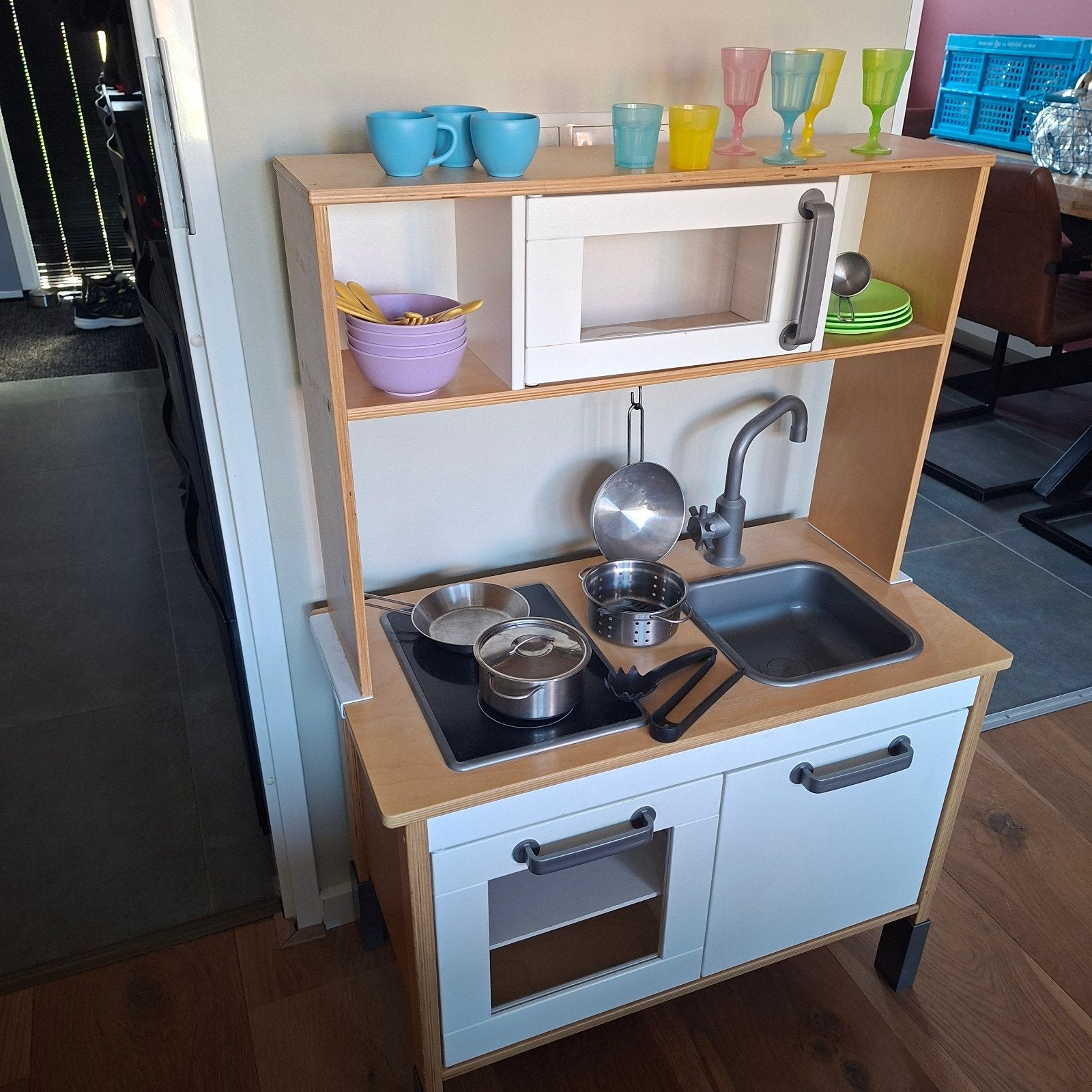 IKEA kinderkeuken met accessoires, Ophalen, Gebruikt, ., Jongen of Meisje
