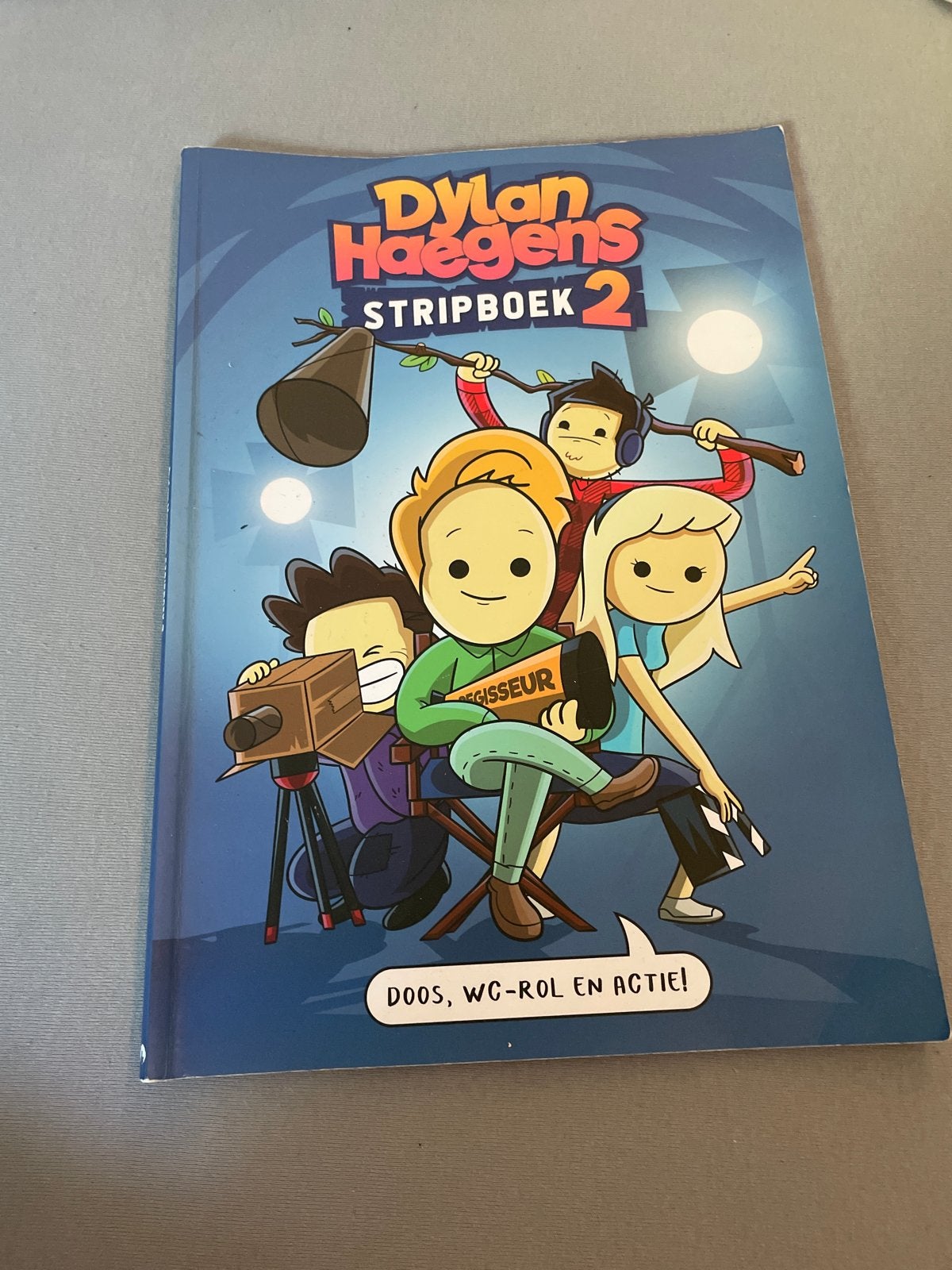 Dylan Haegens Stripboek 2 - met handtekening, Boeken, Eén stripboek, Ophalen of Verzenden, Zo goed als nieuw