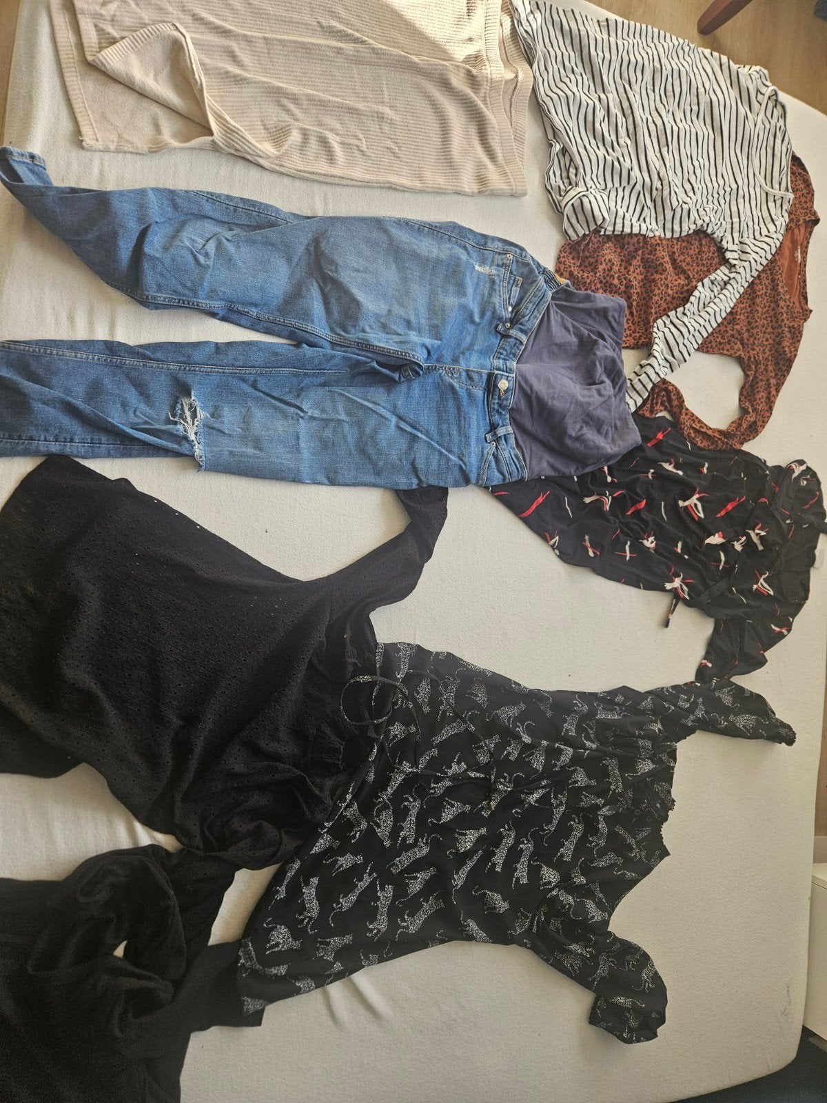 Zwangerschapskleding Maat M - Diverse Stijlen, Meerkleurig, Gedragen, Broek of Spijkerbroek, Ophalen