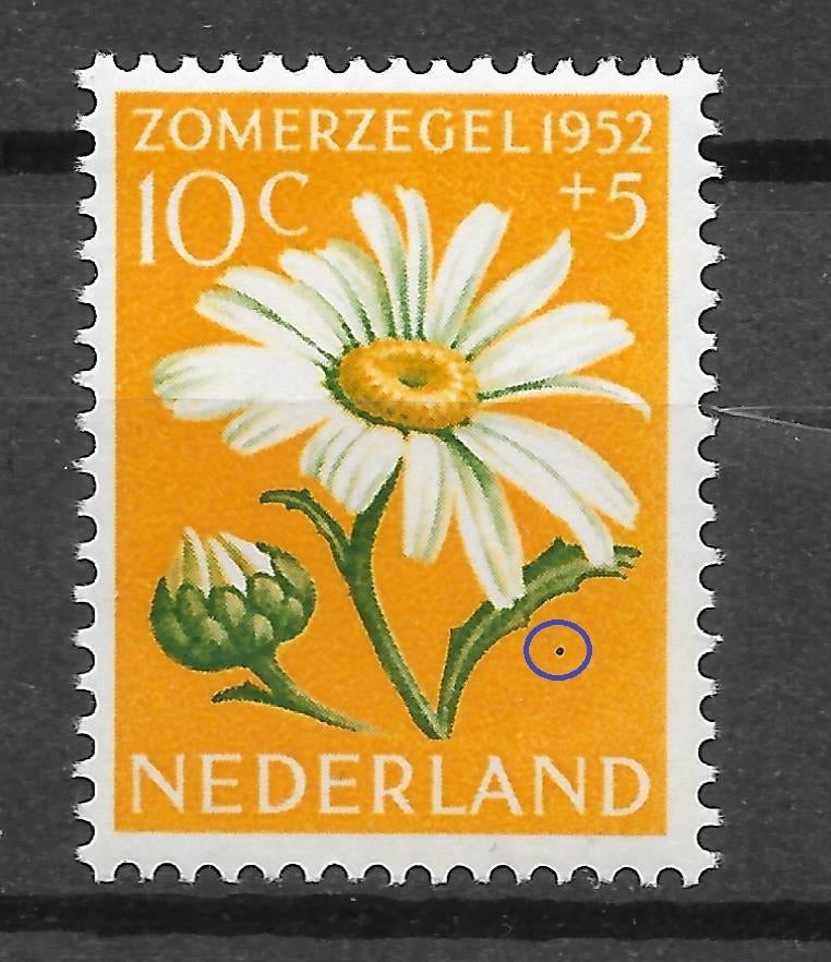 Plaatfout 586PM1 postfris cw 32,00, Ophalen of Verzenden