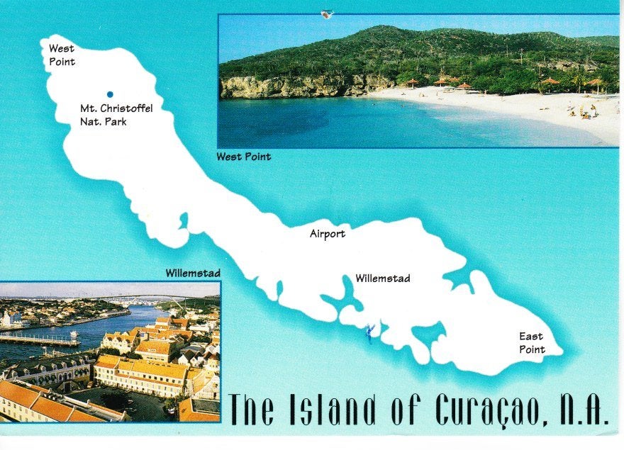 Ansichtkaart Curaçao, Nederlandse Antillen (1994) 02-09, Ophalen of Verzenden, 1980 tot heden, Gelopen, Buiten Europa