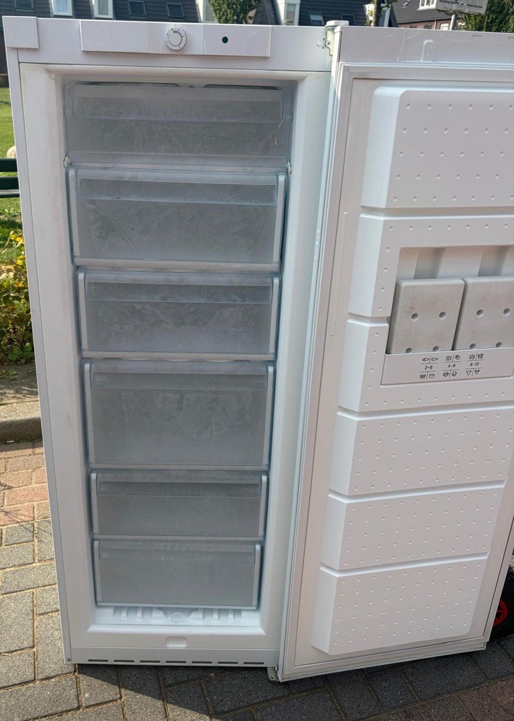 vrieskast Bosch 6 laden A+, Witgoed en Apparatuur, Gebruikt, 160 cm of meer, Energieklasse A of zuiniger, Ophalen