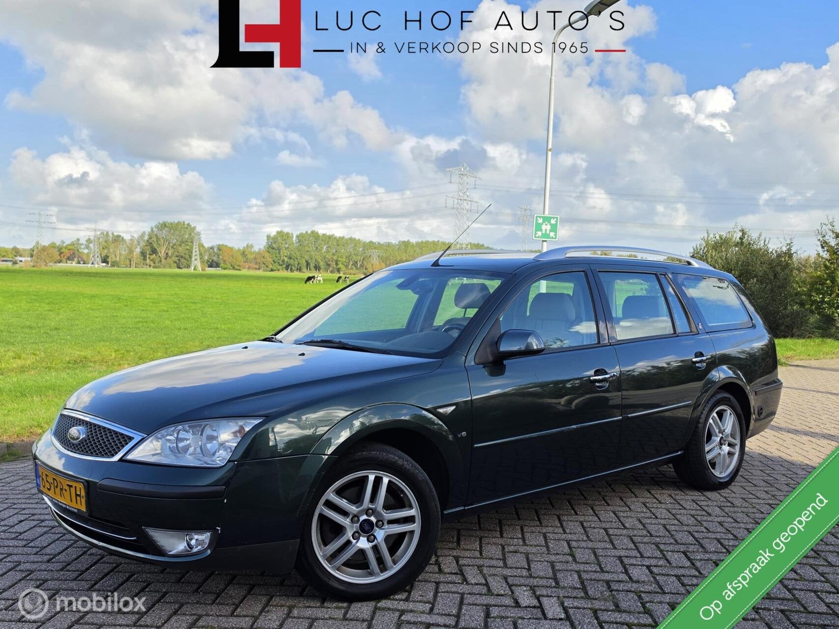 Ford Mondeo Wagon 2.5 V6 Ghia Executive LPG, Voorwielaandrijving, Handgeschakeld, 1453 kg, 170 pk