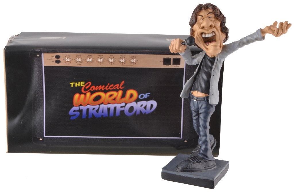 Mick Jagger Rolling Stones beeldje by Warren Stratford deco, Info@deconoord.nl, Deco Noord, Nieuw, Ophalen of Verzenden