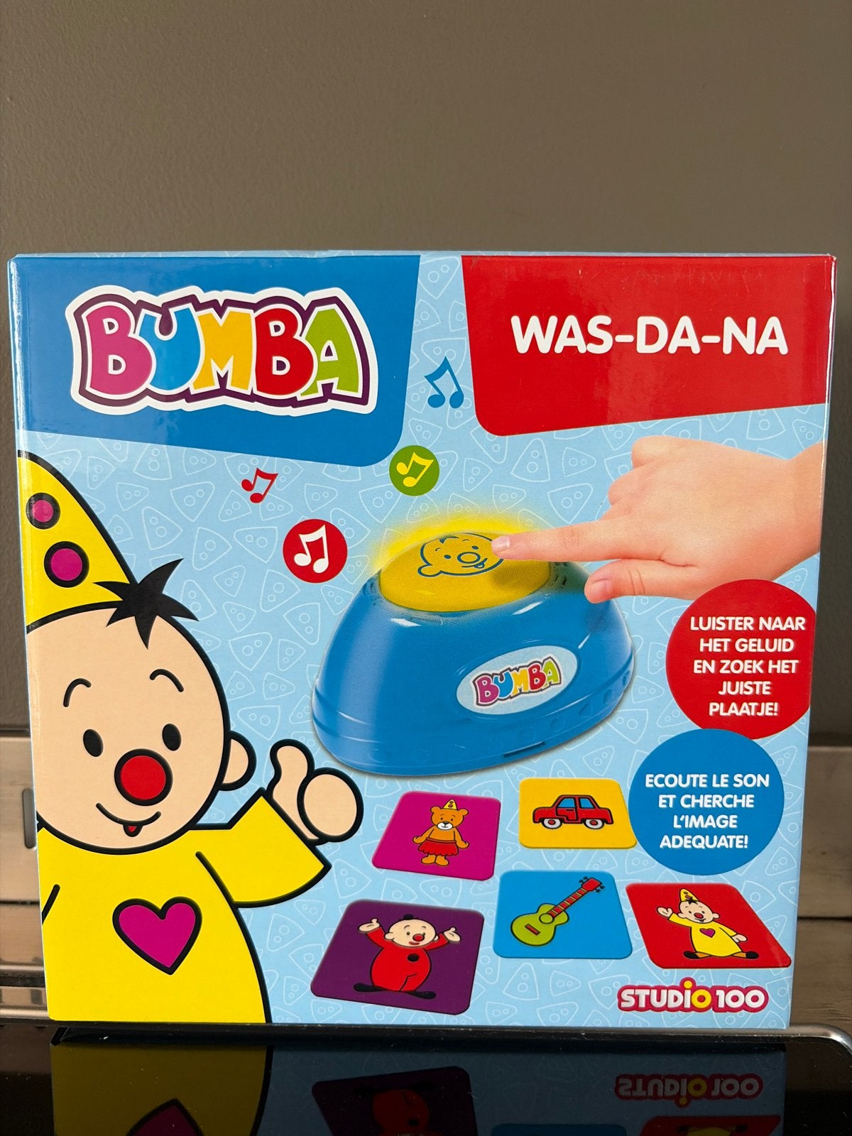 Bumba Was-Da-Na geluidenspel - Studio 100, Ophalen, Zo goed als nieuw, Overige typen, Met geluid