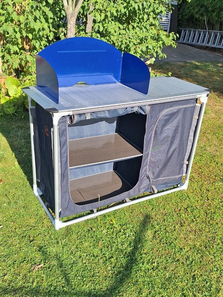 camping buitenkeuken, Caravans en Kamperen, Kampeeraccessoires, Ophalen, Zo goed als nieuw