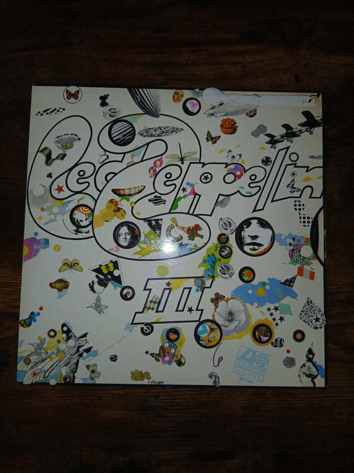 Led Zeppelin III LP - Originele persing uit 1970, Gebruikt, Originele persing, Ophalen of Verzenden, 12 inch