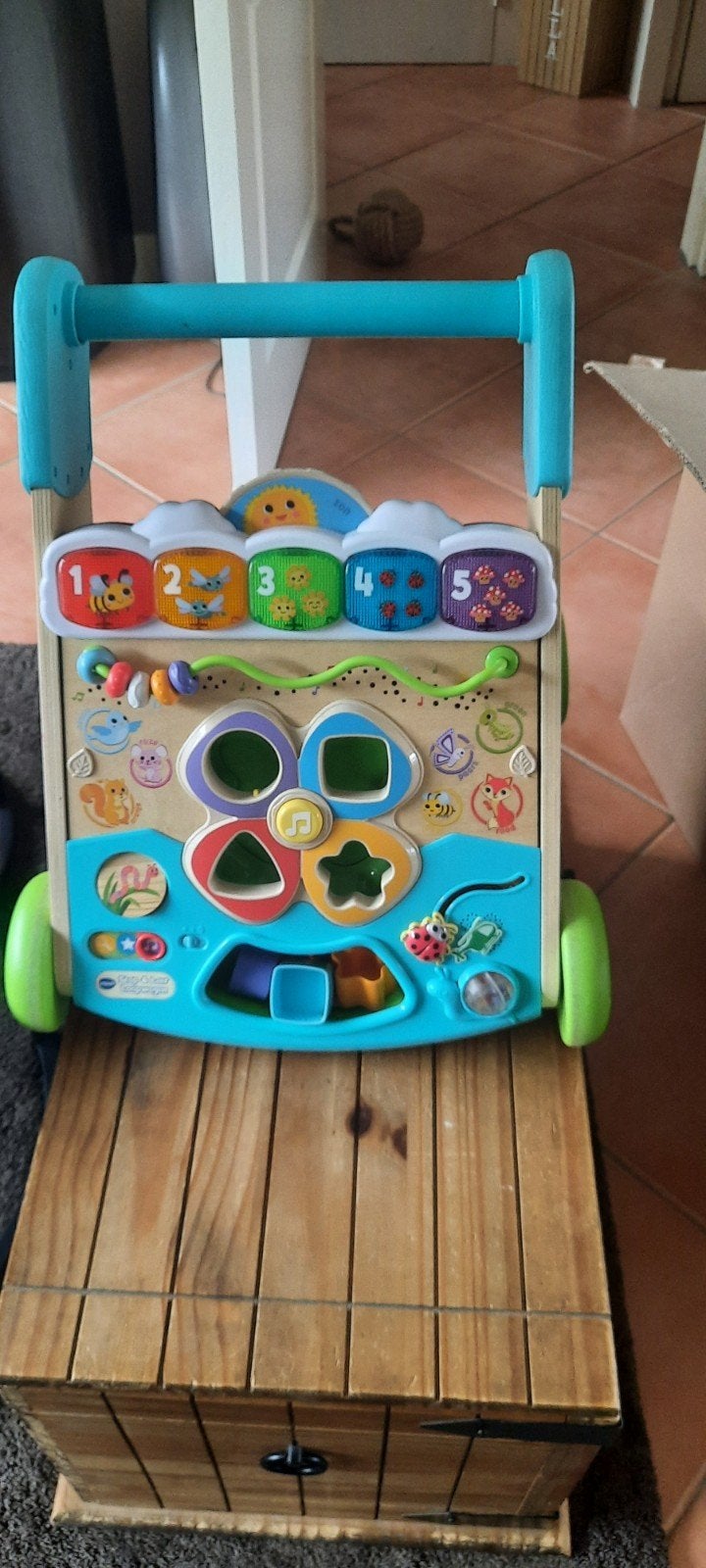 Vtech loopwagen, Ophalen, Zo goed als nieuw, Overige typen, Met licht