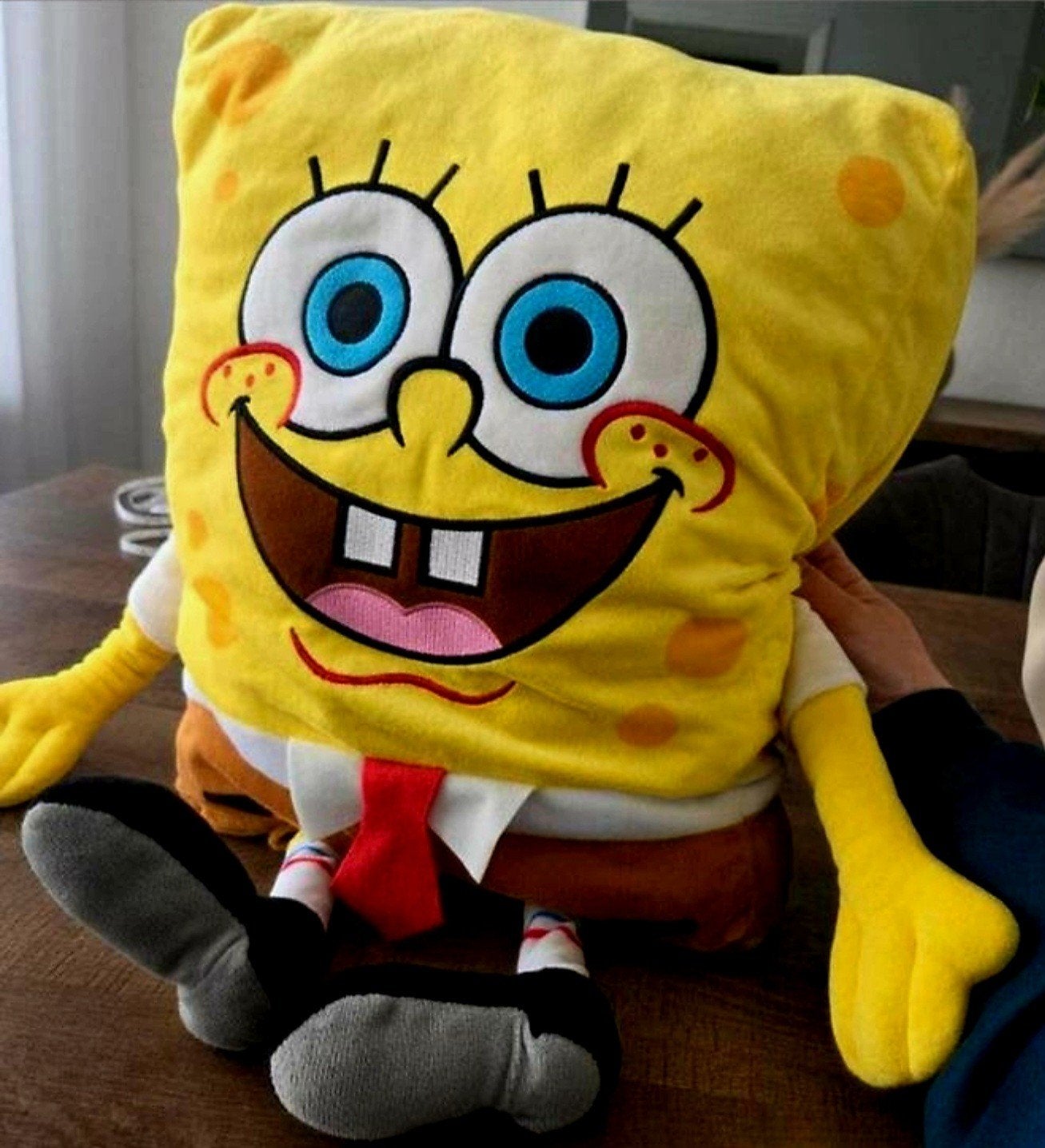 Spongebob knuffel 60cm, Ophalen, Zo goed als nieuw, Overige typen
