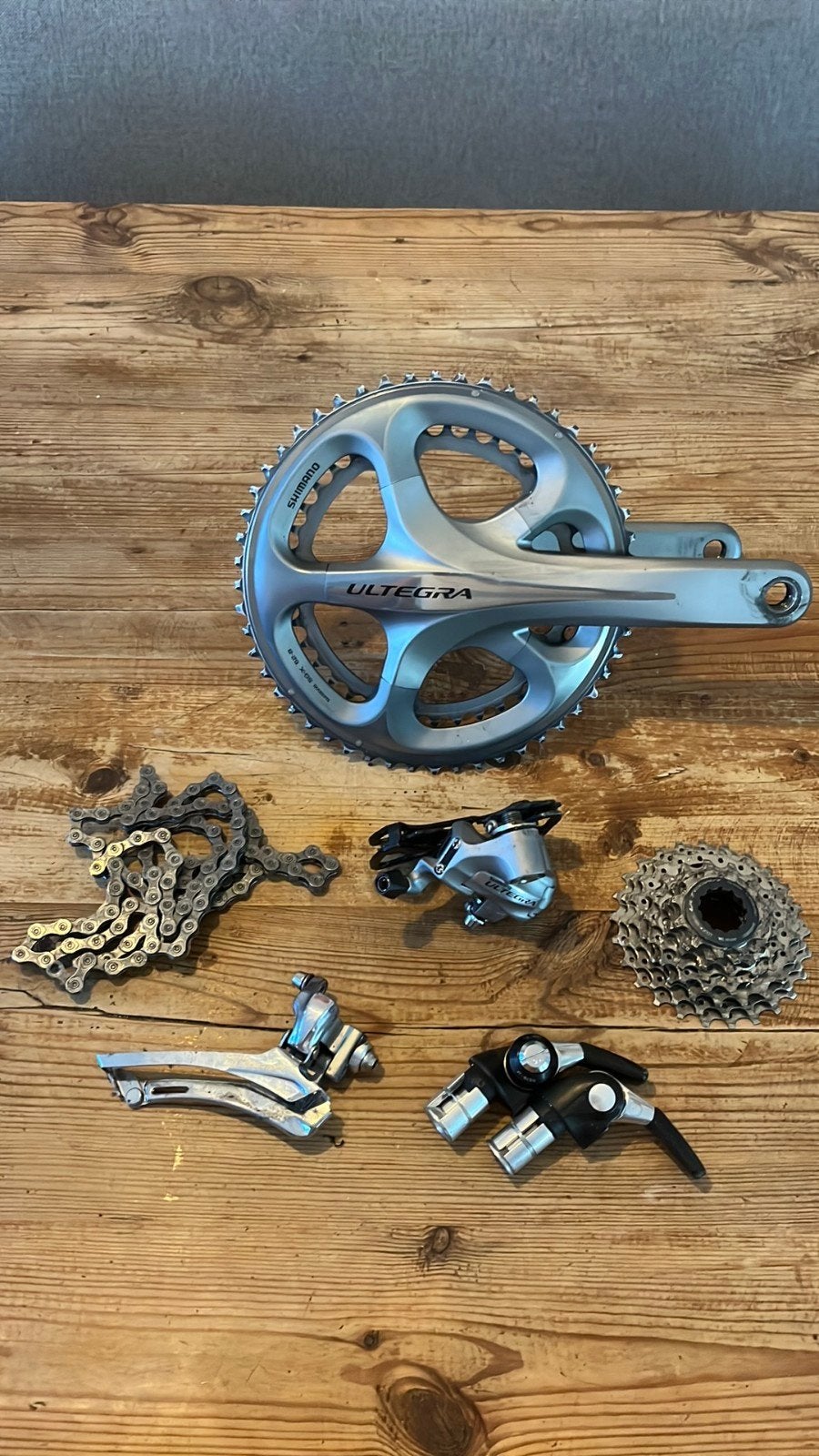 tijdritfiets groepset tijdrit triathlon ultegra 10 speed, Ophalen of Verzenden, Gebruikt, Remmen