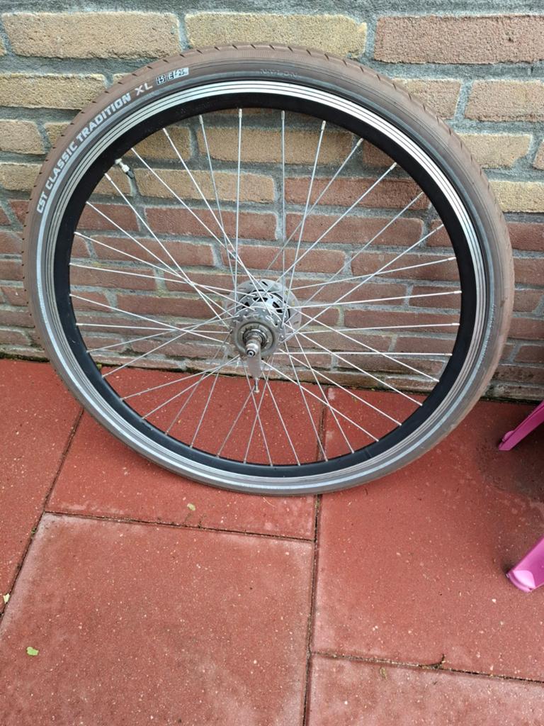 28 inch achterwiel Nexus 3V, Fietsen en Brommers, Fietsonderdelen, Ophalen