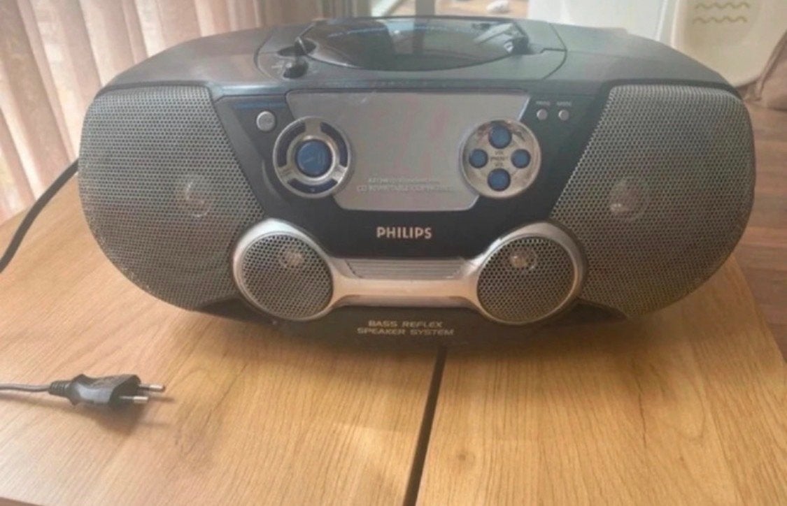 Philips AZ1300 CD Soundmachine - Draagbare CD-speler, Philips, Draagbaar, Ophalen of Verzenden, Zo goed als nieuw
