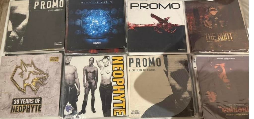 60+ Gabber hardcore millenium vinyl, Cd's en Dvd's, Vinyl | Dance en House, Ophalen of Verzenden, Zo goed als nieuw, 12 inch