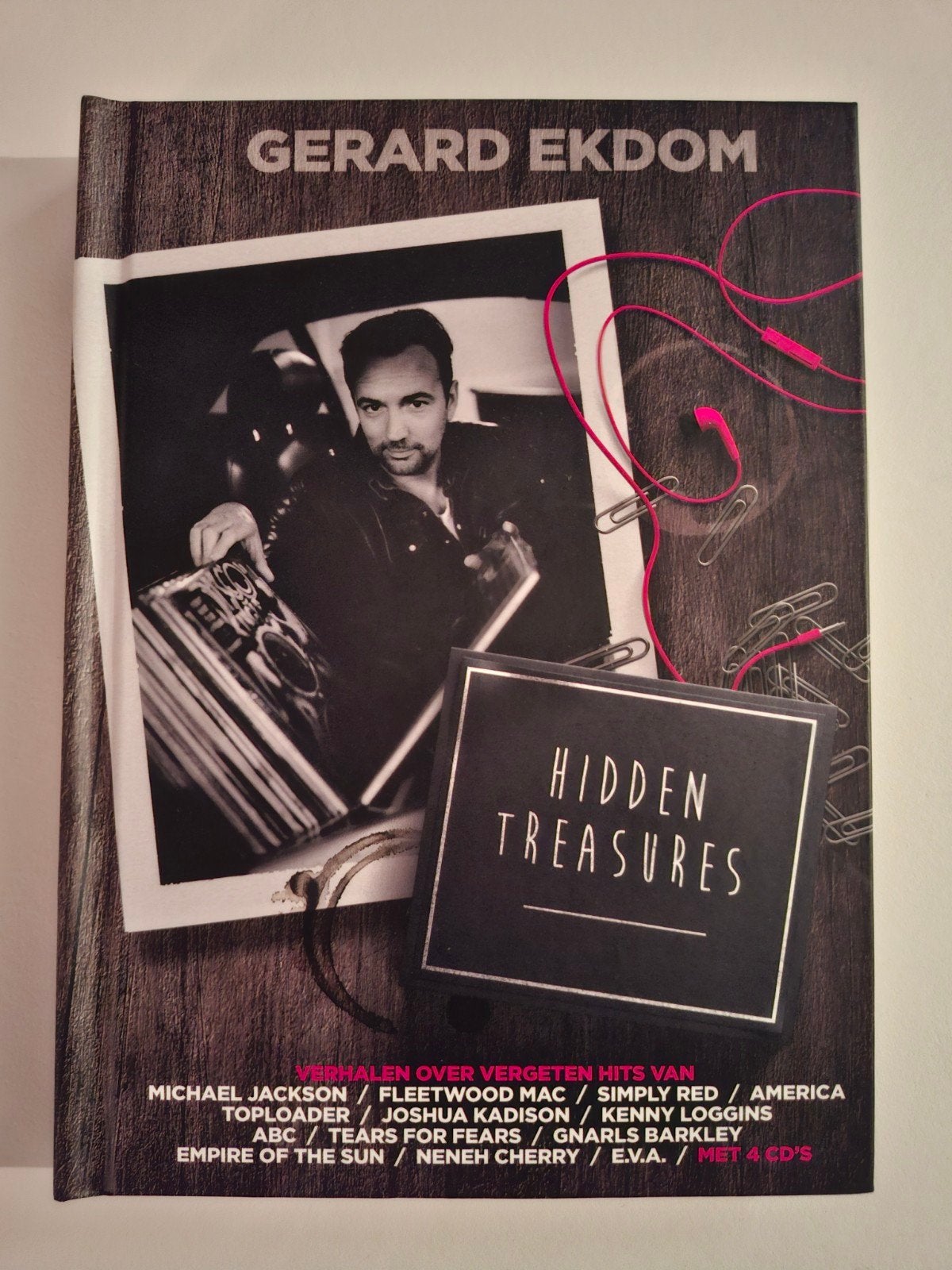 Gerard Ekdom - Hidden Treasures (Boek + 4 CD's), Ophalen of Verzenden, Zo goed als nieuw, Artiest, Gerard Ekdom
