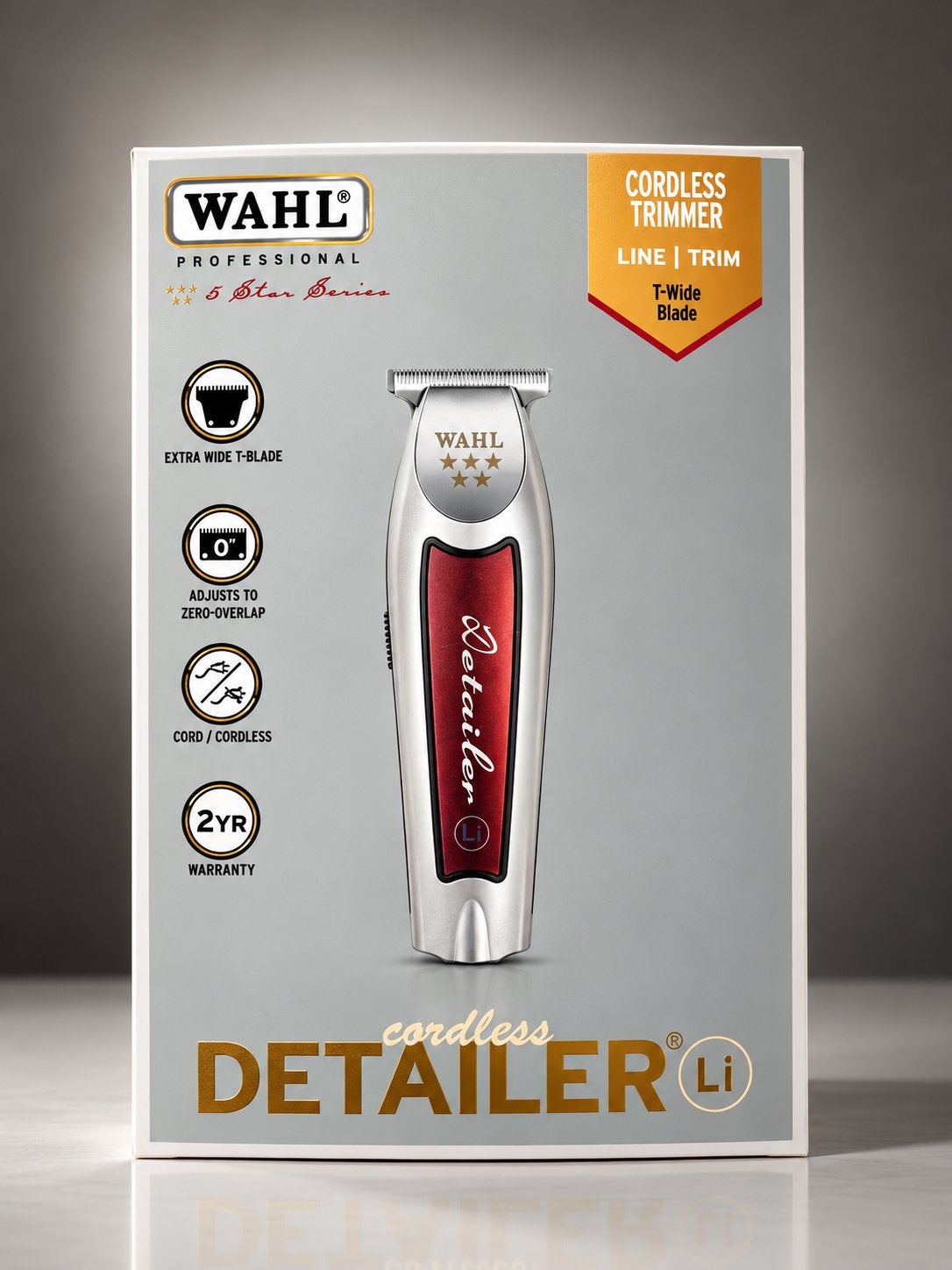 Wahl Professional 5 Star Series Cordless Detailer Li Tondeus, Ophalen of Verzenden, Nieuw, Overige typen