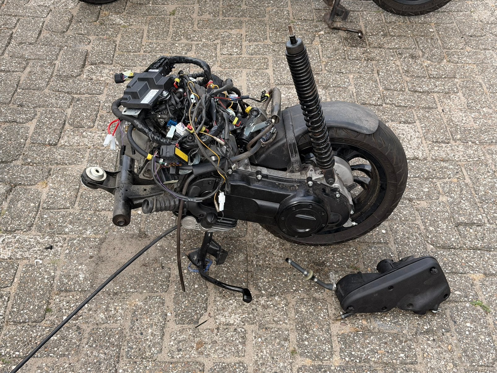 Motorblok vespa sprint E5 plug en play, Motoren, Ophalen of Verzenden