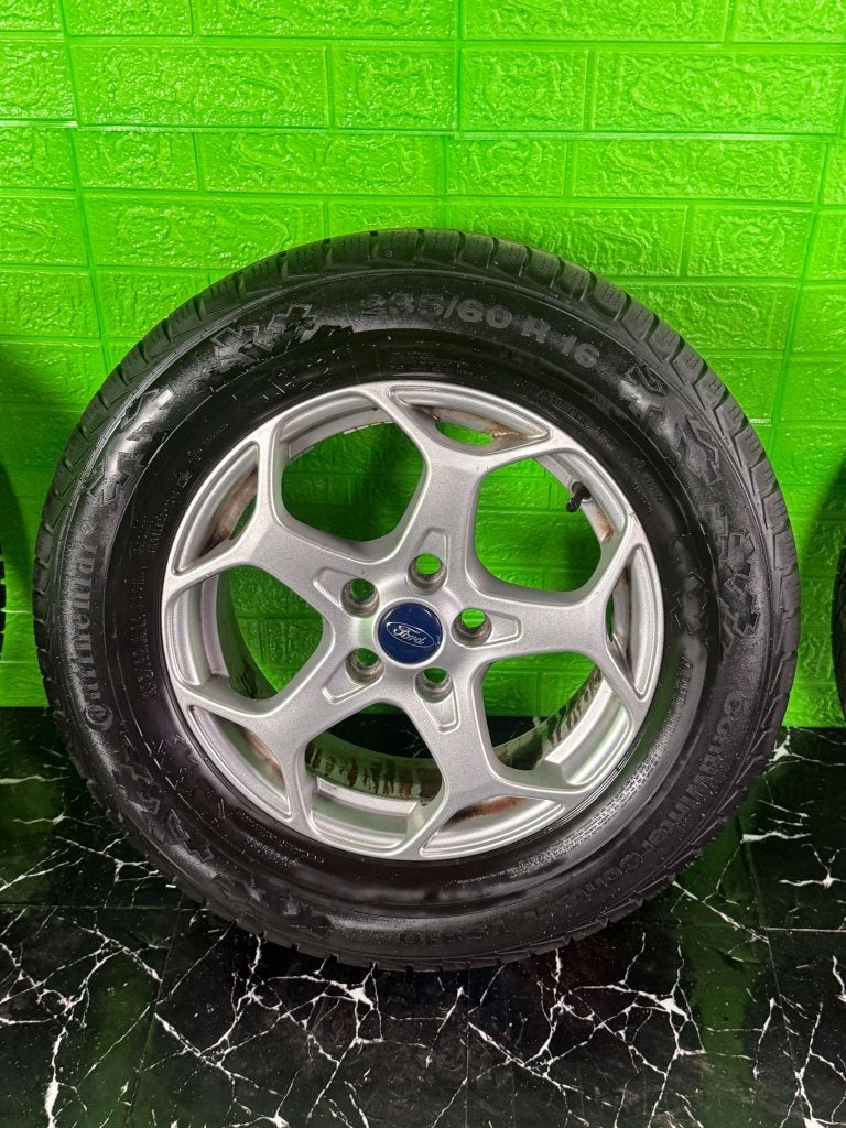 Originele Ford Mondeo Wagon velgen 16" 5x108 winterset, Auto-onderdelen, Banden en Velgen, Niet ingevuld, Gebruikt, 16 inch, Banden en Velgen