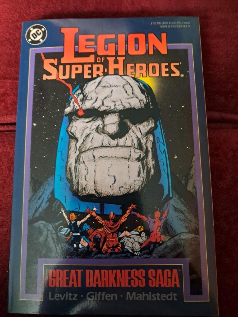 Legion of super-heroes: the great darkness saga tpb, Amerika, Complete serie of reeks, Levitz/Giffen/Mahlstedt, Ophalen