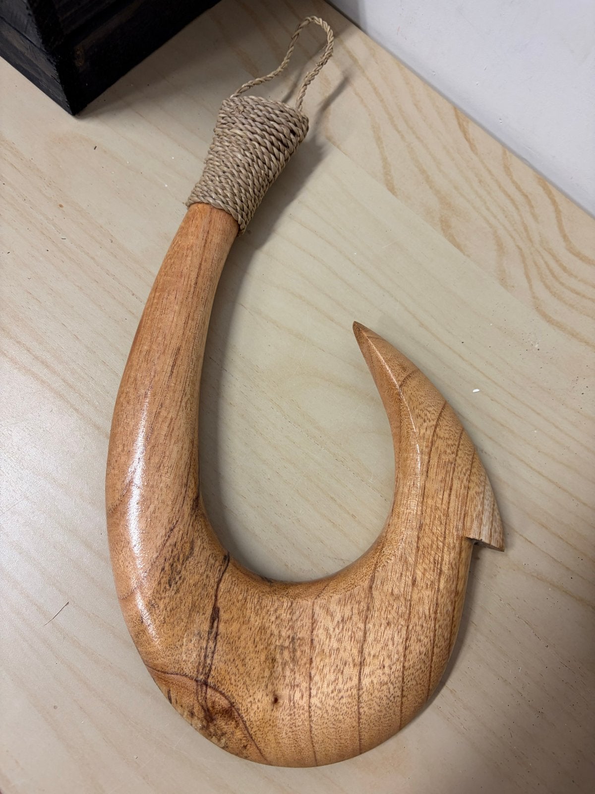 Decoratieve Houten Vishaak - Maori Stijl, Ophalen of Verzenden, Nieuw