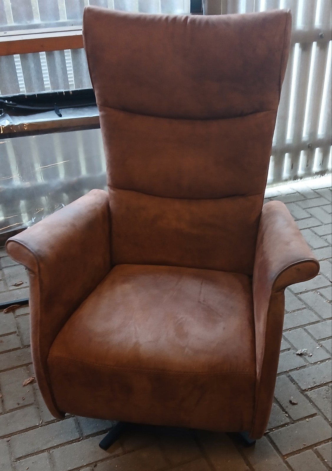 Prominent sta op relaxfauteuil, Huis en Inrichting, Ophalen, Gebruikt, Stof, Modern, Comfort