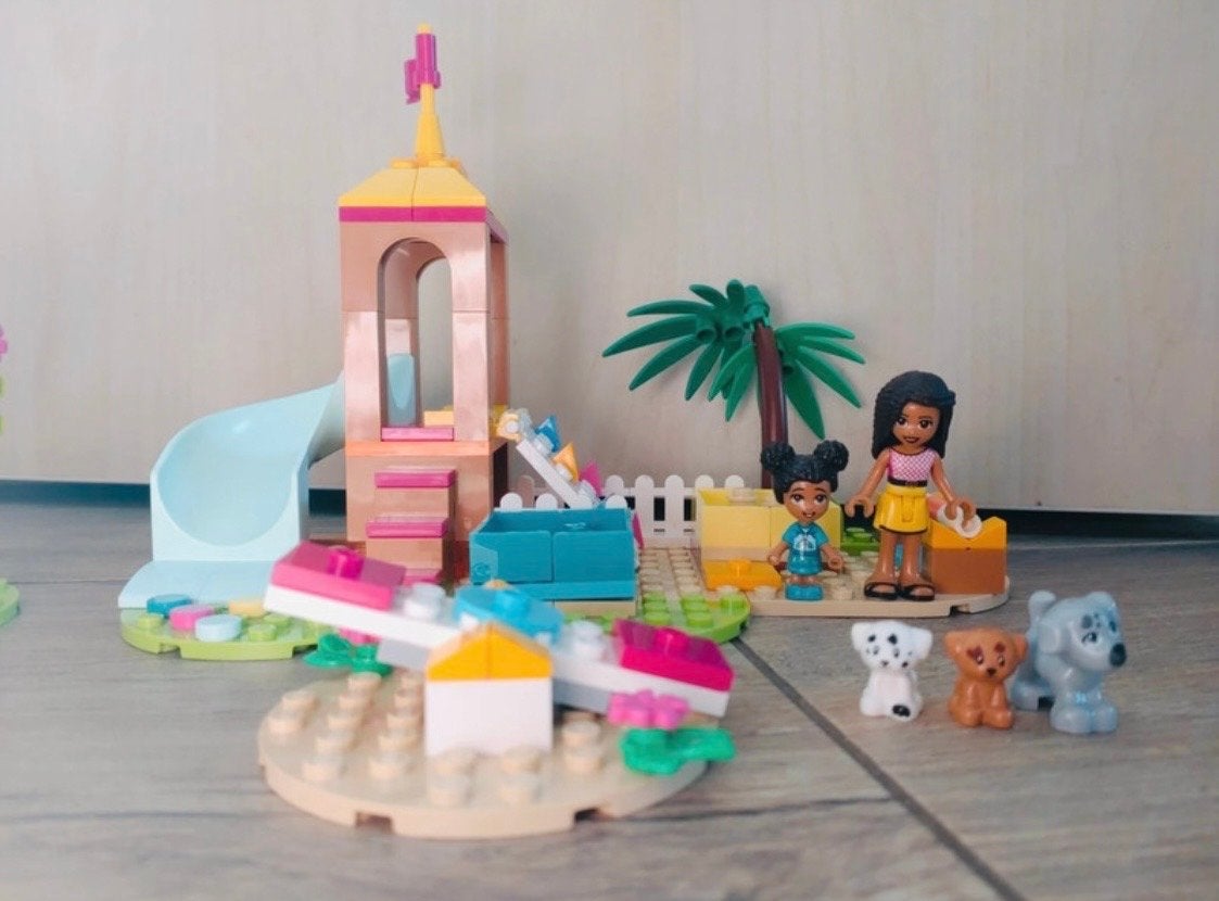 LEGO Friends Dierenspeeltuin - 41698 (Compleet!), Ophalen of Verzenden, Zo goed als nieuw