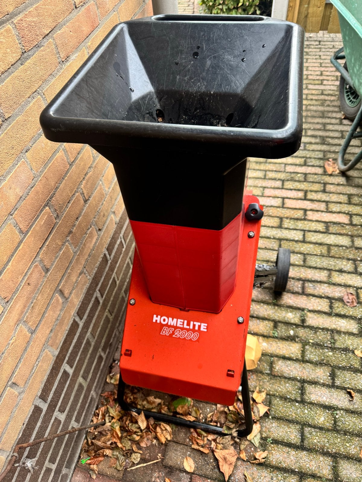 Homelite BF 2000 Elektrische Hakselaar - Krachtig en Betrouw, Tuin en Terras, Ophalen of Verzenden, Gebruikt, Elektrisch
