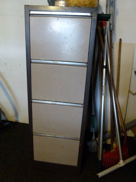 metalen ladekast voor opbergen van spullen diepe lades, Ophalen, 5 laden of meer, 100 tot 150 cm, 50 tot 100 cm