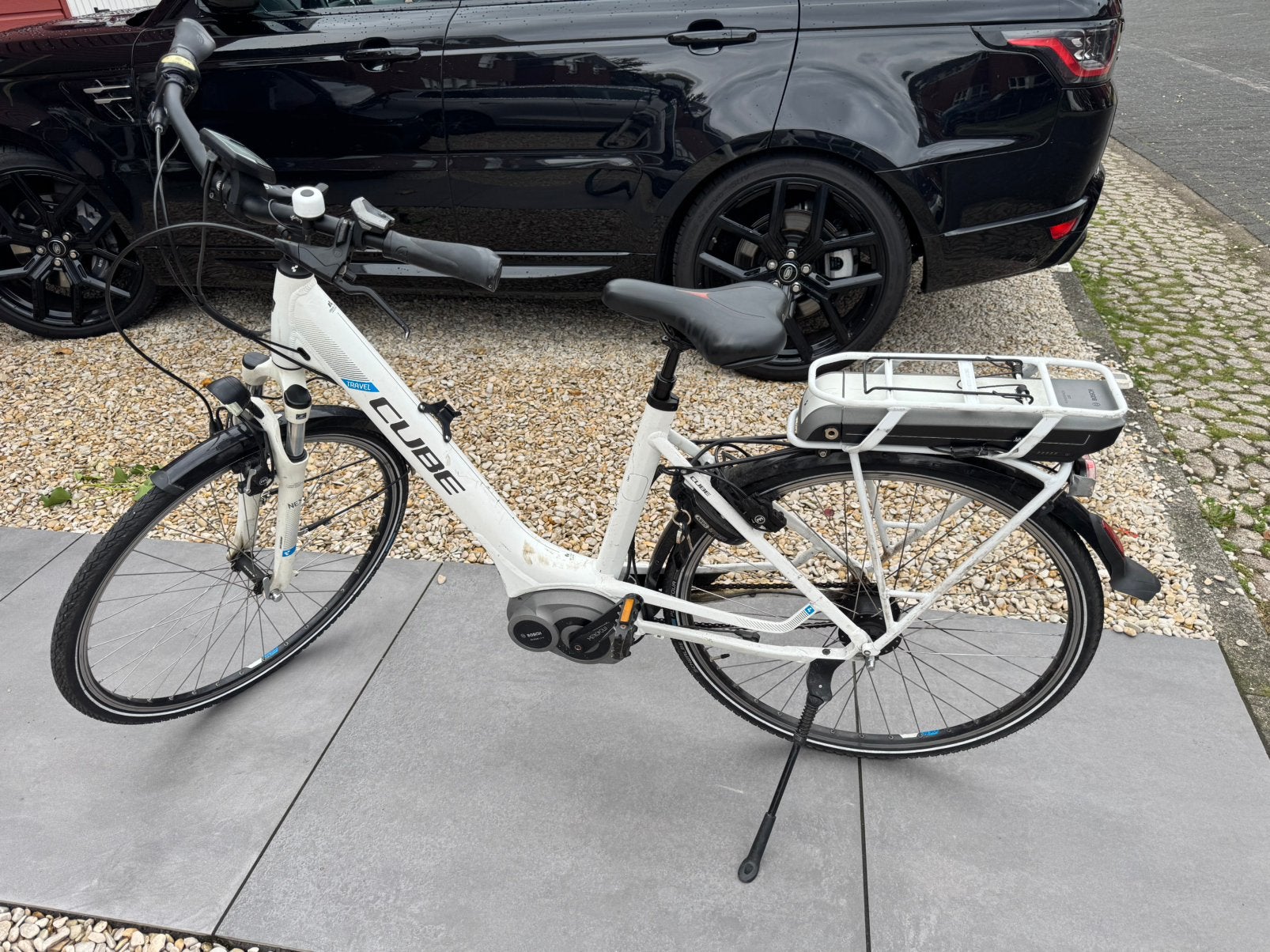 Cube Travel Hybrid CMPT Easy Entry 50 cm - Bosch middenmotor, Ophalen, Gebruikt, 47 tot 51 cm, Cube