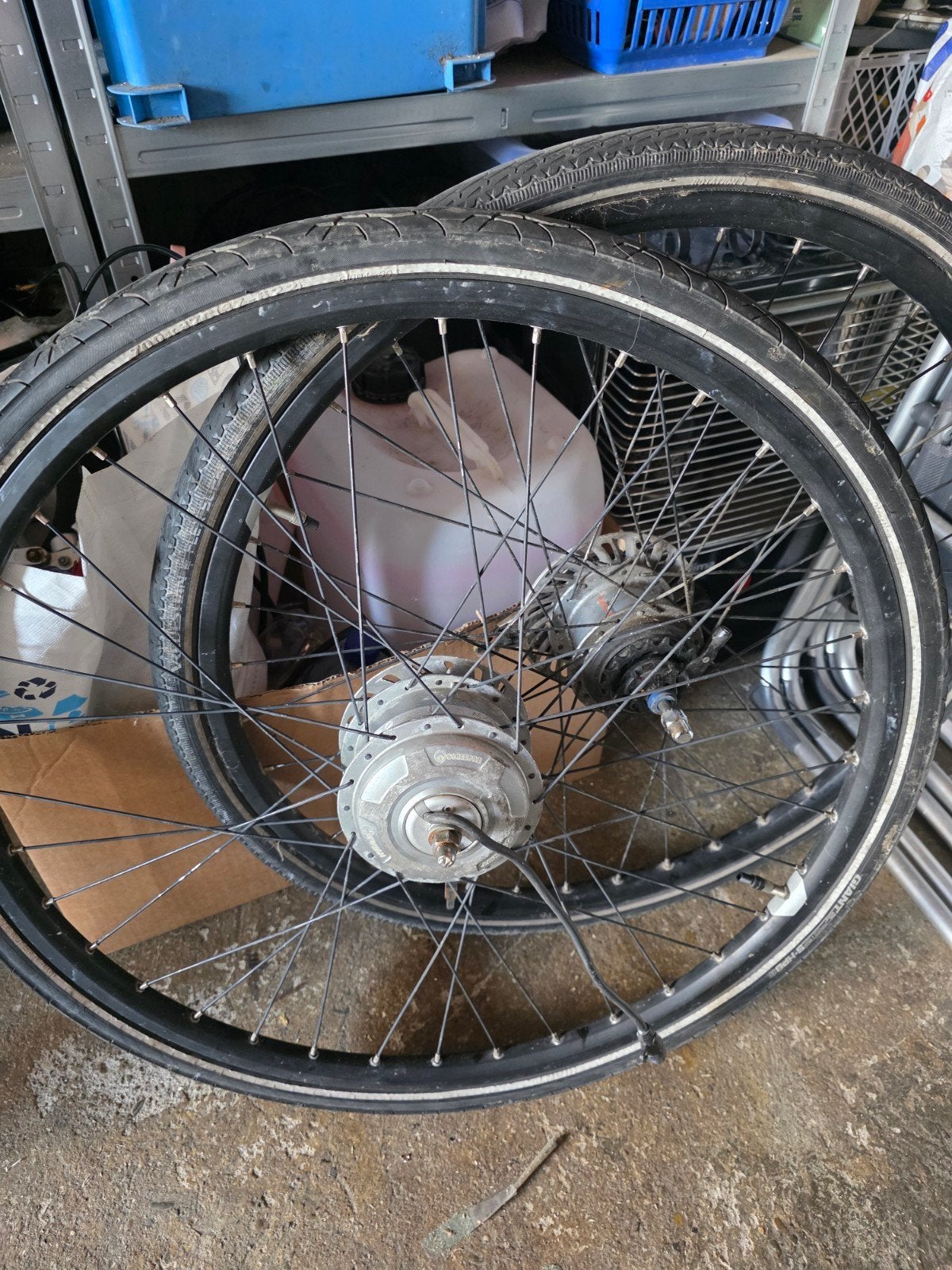 giant twist hybrid 36v voorwielmotor 2 modelen, Ophalen