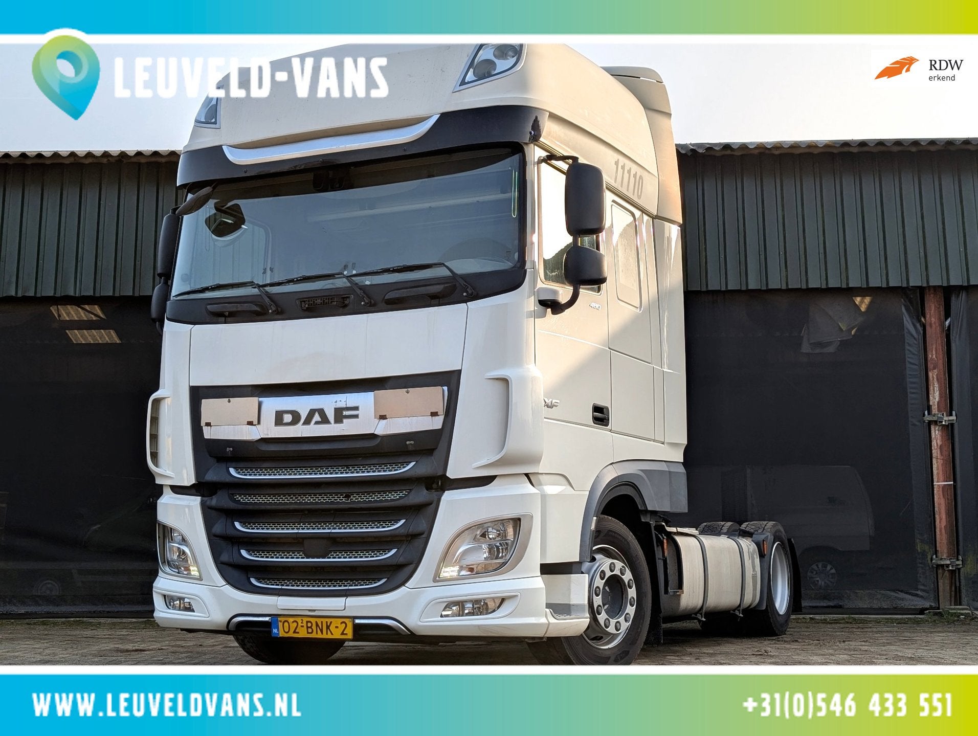 DAF XF 480 FT 4X2 SUPERSPACECAB AUTOMAAT 2X SLAAPCABINE AIRC, Automaat, Achterwielaandrijving, Euro 6, Wit