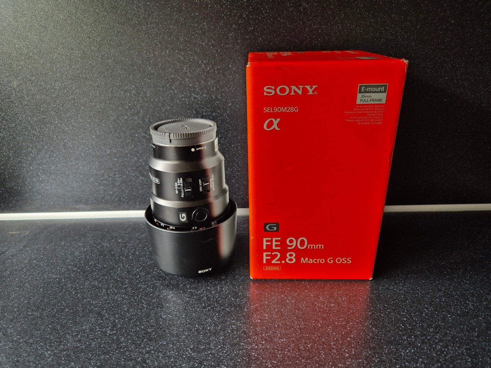 Sony FE 90mm F2.8 Macro G OSS macrolens, Ophalen, Zo goed als nieuw, Macrolens