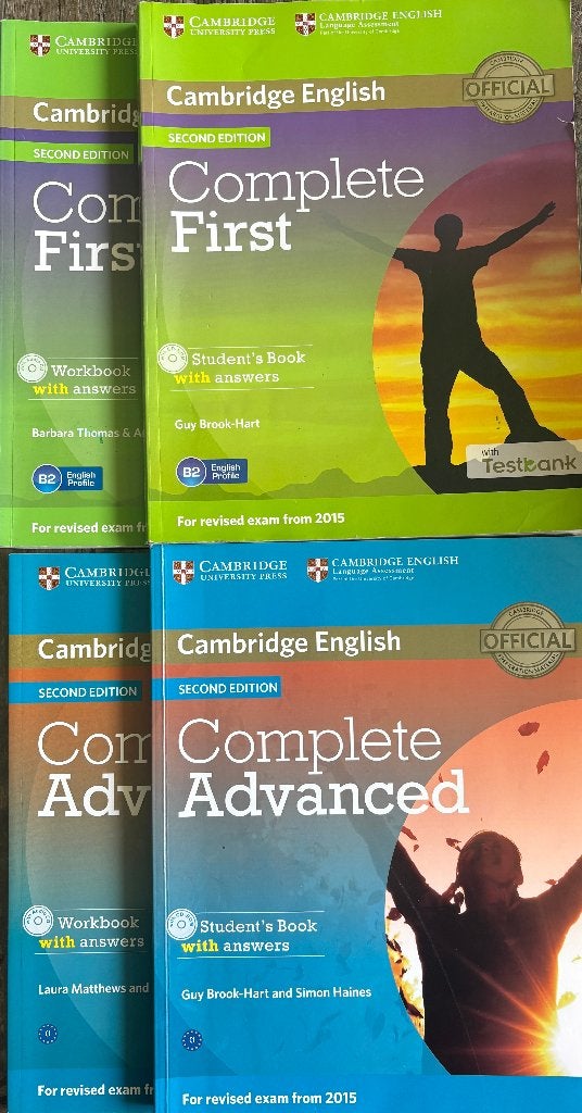 4 Cambridge English Exam Preparation Books – B2 & C1, Boeken, Ophalen of Verzenden, Zo goed als nieuw, Non-fictie