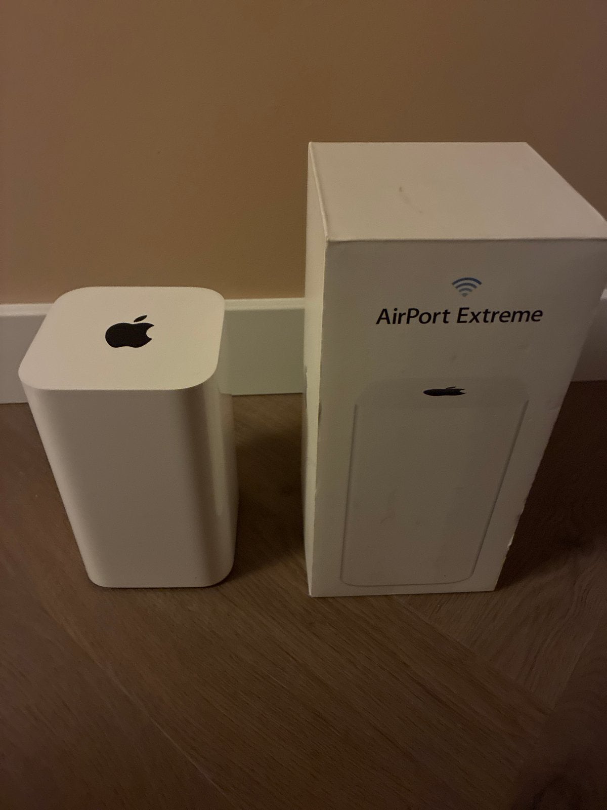 Apple AirPort Extreme Router (zonder kabels), Computers en Software, Routers en Modems, Ophalen of Verzenden, Gebruikt, Router