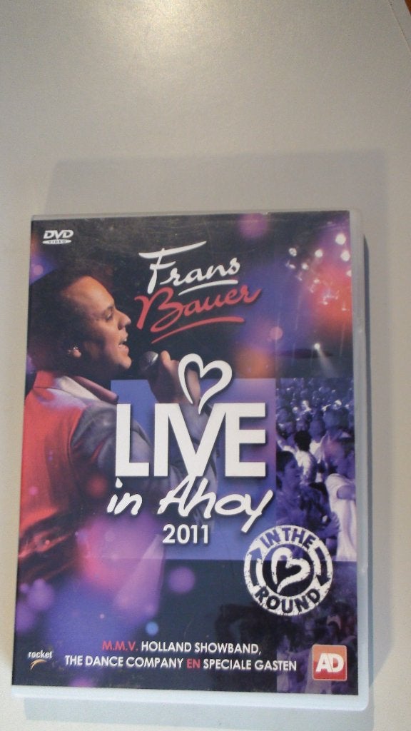 Frans Bauer Live in Ahoy 2011, Alle leeftijden, Ophalen of Verzenden, Zo goed als nieuw