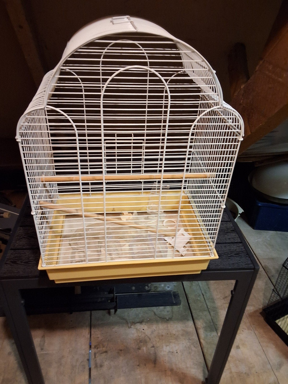 Vogelkooi kanariekooi of parkietenkooi, Ophalen, Metaal, Vogelkooi