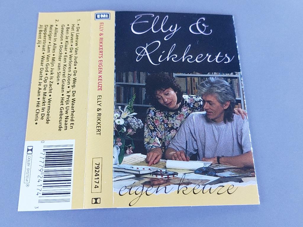 ELLY & RIKKERT - ELLY & RIKKERT'S EIGEN KEUZE (MC), Cd's en Dvd's, 1 bandje, Ophalen of Verzenden, Zo goed als nieuw, Origineel