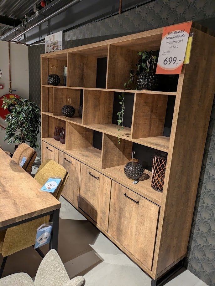 WAND KAST NIEUW STERK AFGEPRIJSD, 250 tot 300 cm, Met deur(en), Nieuw, Ophalen of Verzenden
