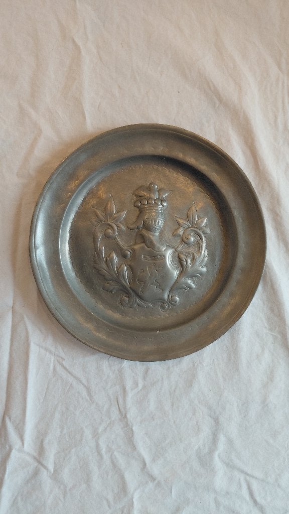 Tinnen bord, Ophalen of Verzenden