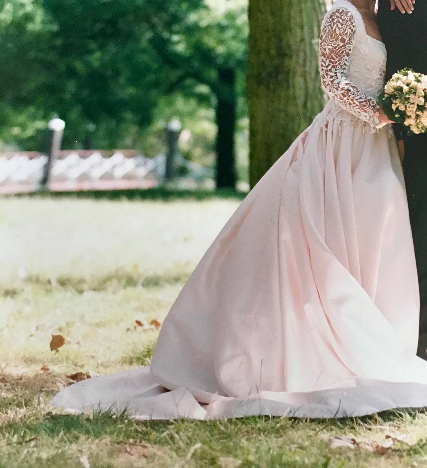 Ian Stuart trouwjurk, Kleding | Dames, Trouwjurk, Overige kleuren, Zo goed als nieuw, Ian Stuart