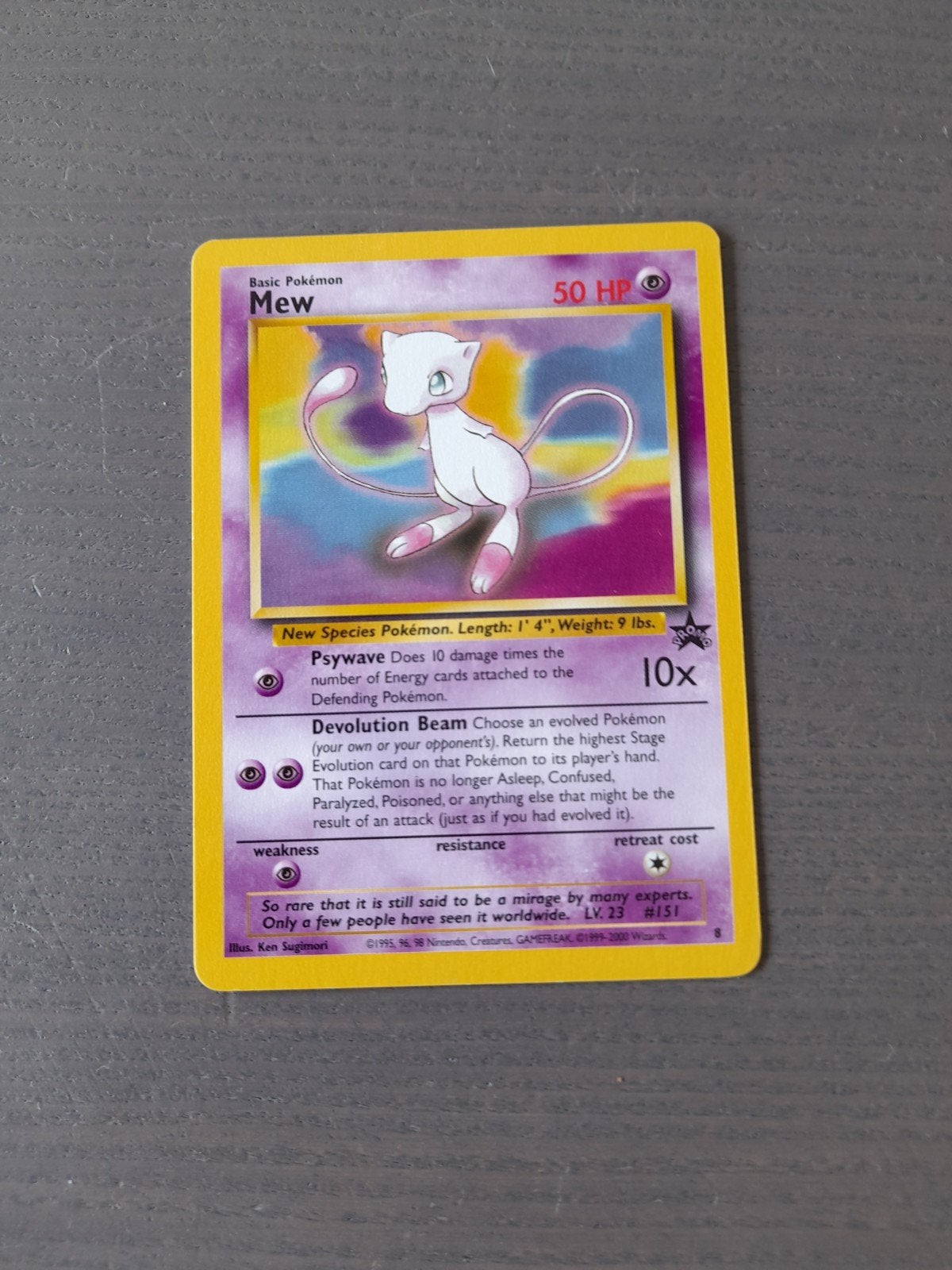 Promo 8 mew, Ophalen of Verzenden, Gebruikt, Losse kaart