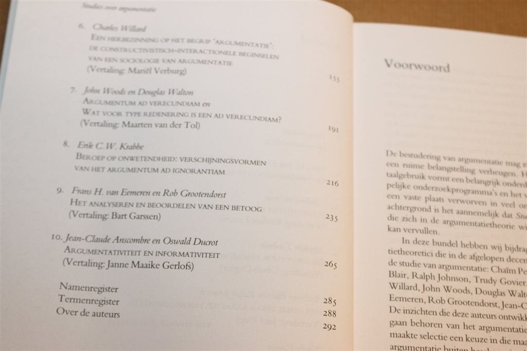 Studies over Argumentatie — Bundel Inleidende Artikelen, Boeken, Filosofie, Ophalen of Verzenden, Zo goed als nieuw