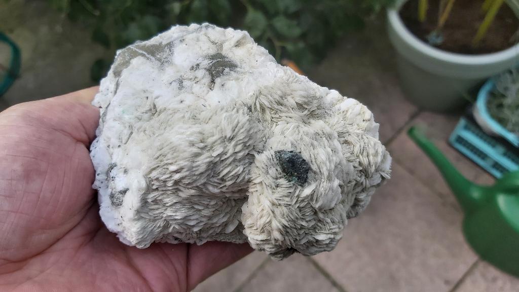 R6 Mooie Bariet Pompoenen Laurent le Mineur Frankrijk, Verzamelen, Mineralen en Fossielen, Mineraal, Ophalen of Verzenden