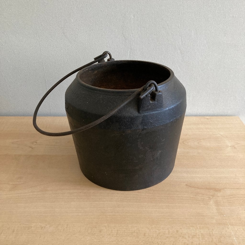 Antieke vintage gietijzeren pot T&C Clark & co, Ophalen of Verzenden
