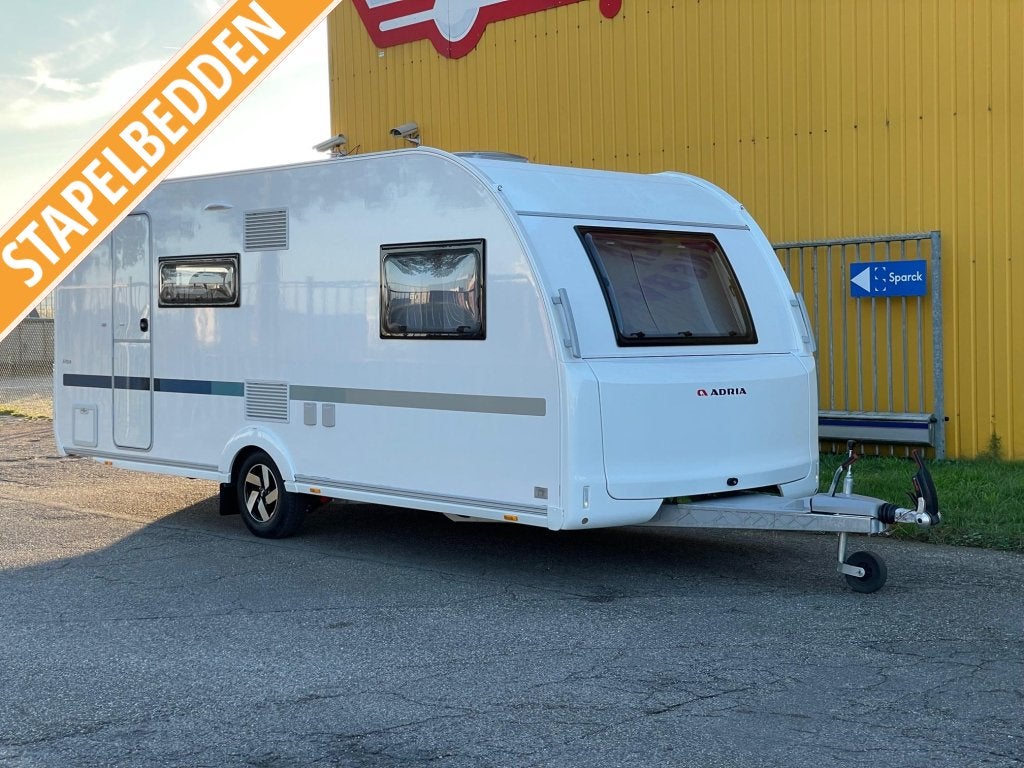 Adria Altea 542 PK, Caravans en Kamperen, Caravans, Dwarsbed, Rondzit, Bedrijf, Schokbreker