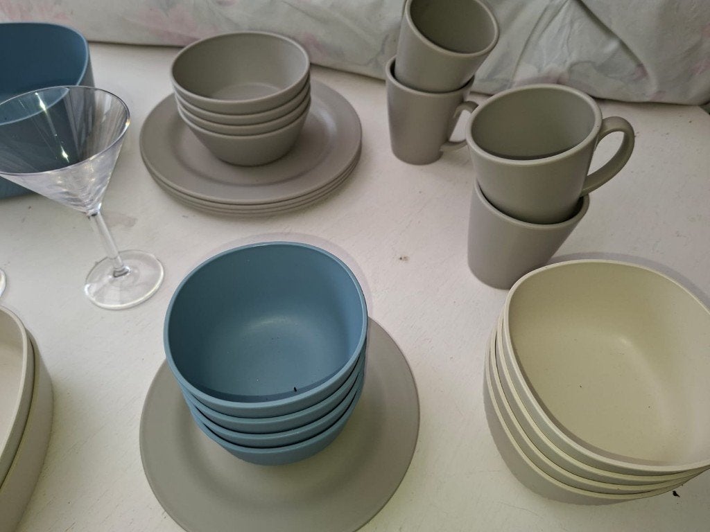 camping servies, Ophalen, Zo goed als nieuw
