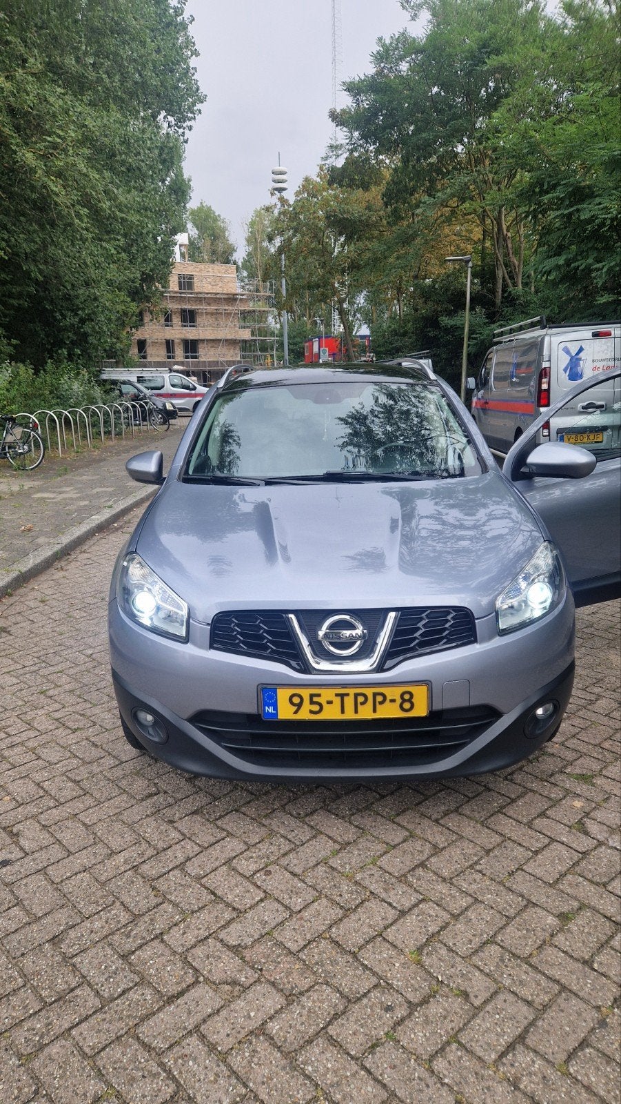 Nissan Qashqai+2 1.6 2WD 2011 2012 Grijs, Auto's, Voorwielaandrijving, 1280 kg, 4 cilinders, 7 stoelen